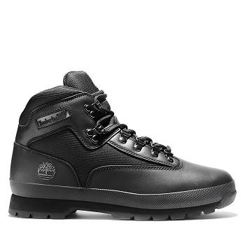 Timberland Euro Hiker - Cierne Turistické Topánky Panske, T0088SK